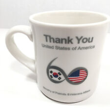 Thank You USA 60Th Anniversary Korean War Commemoration Ministry Of Patriots Mug