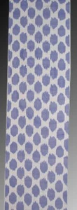 11 Yard HAND MADE UZBEK Natural SILK IKAT ADRAS FABRIC # 6363 - Picture 1 of 4