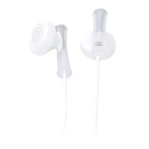 Kopfhörer Audio Technica Juicy Weiß ATH-J100 In-Ear Ohrstecker 3,5mm Klinke Bass - Bild 1 von 3