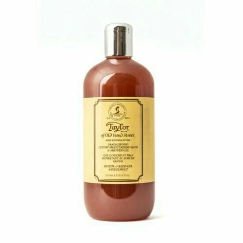 Taylor Of Old Bond Street Sandalwood Luxury Moisturising Bath & Shower Gel 500ml Foto 1 de 1