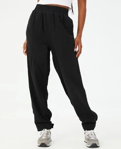 MSRP $50 Cotton On Body Womens Woven Dance Pants Black Size XL - Picture 1 of 1