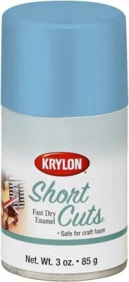 Pintura en aerosol de cortes cortos Krylon KSCS10100, 3 onzas, turquesa Foto 1 de 4