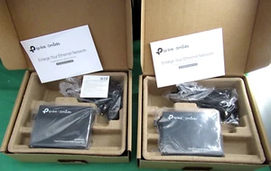 TP-Link Mc200cm Gigabit Ethernet Multi-Mode Media Converter x2 - Photo 1/2