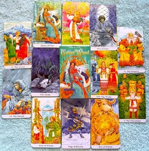 TAROT de la RUEDA DORADA - Por Mila Losenko - Baraja de 78 cartas - Imagen 1 de 3