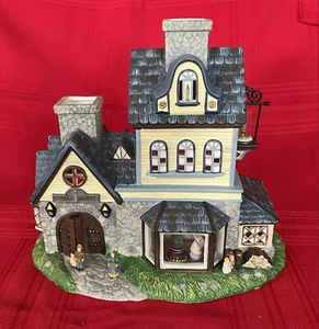 PartyLite The Candle Shoppe Teelichthaus Modell (P7315) Old World Village Nr #1 - Bild 1 von 10