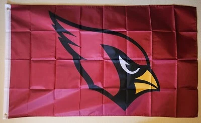 Bandera de fútbol americano de los Arizona Cardinals NFL impresión a doble cara 3x5 pies con ojales  Foto 1 de 3