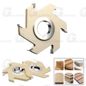 Disc Milling Cutter Tongue Groove Shaper Cutter 6 Teeth TCT Slot Cutter Woodwork - Picture 1 of 34