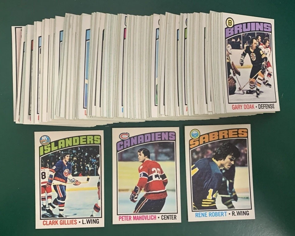 1976-77 O-Pee-Chee Hockey SET BREAK singles - stars, commons, HOFers, #1-132 - Image 1 of 1
