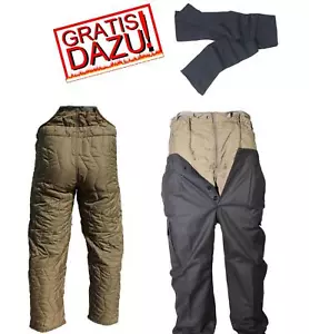 Bundeswehr Kälteschutz Hose 48/50 M/L Winterhose Steppfutter Thermohose + Schal - Bild 1 von 4