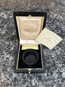 Antique E. Howard Keystone Pocket Watch Presentation Display Box With Papers - Picture 1 of 12
