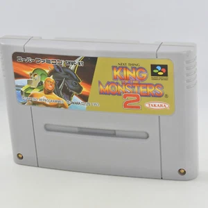 Super Famicom KING OF THE MONSTERS 2 Nintendo Cartridge Only 1732 sfc - Picture 1 of 4