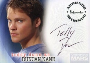 Veronica Mars Season 1 Teddy Dunn as Duncan Kane Autograph Card A-3