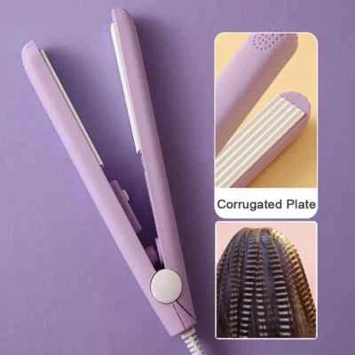Hair Curler Fluffy Splint Flat Iron Curling Corrugated Plate Pro Hair Crimper - Image 1 of 4