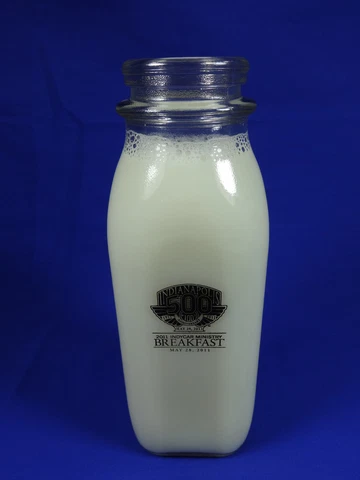 2011 Indianapolis 500 IndyCar Ministry Breakfast Milk Bottle Collectors Edition Cover