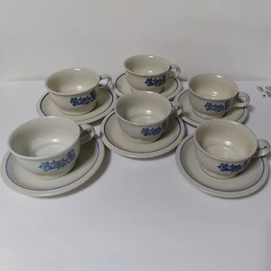Pfaltzgraff Yorktowne, Coffee /Tea Cups And Saucers. Set of 6.  - Picture 1 of 11