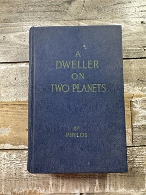 1952 Antique Occult Novel "A Dweller on Two Planets" Illustrated - Imagem 1 de 4
