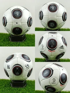 Mini Euro Pass 2008 Adidas Größe 1 handgenäht Fußball Ball - Bild 1 von 6