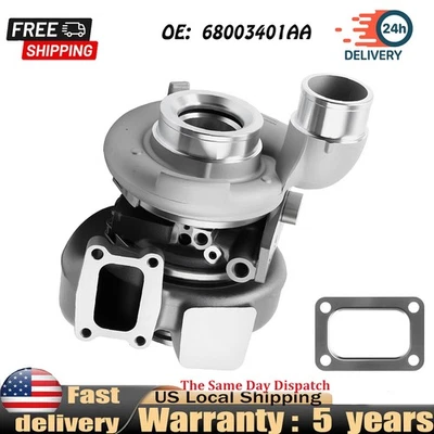 Turbocharger Turbo For 2013-2018 Dodge Ram 2500 3500 Cummins 6.7L 68003401AA New Foto 1 de 4