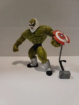 De colección 1997 Toybiz Incredible Hulk Transformations Maestro Marvel  Foto 1 de 4