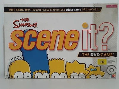 The Simpsons Edition Scene It DVD Board Game Mattel - Image 1 of 4