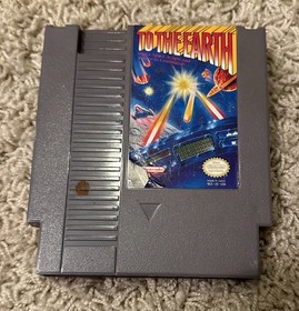 Solo cartucho de juego To The Earth Nintendo NES