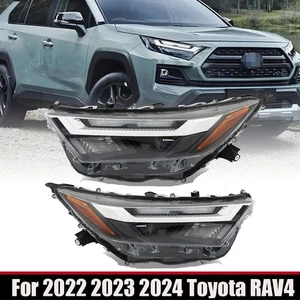 Pair Of LED Headlights For 2022 2023 2024 Toyota RAV4 Left&Right Side 811500R350 - Picture 1 of 12