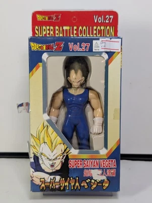 1997 Dragon Ball Z Super Battle Collection Vol 27 Super Saiyan Vegeta Bootleg KO - Image 1 of 4