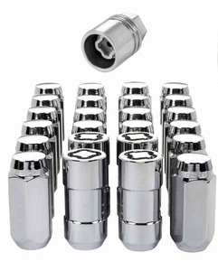 Wheel Lug Nut & Lock Kit MCGARD for Buick Cadillac Chevrolet GMC Lincoln Chrome - Picture 1 of 4