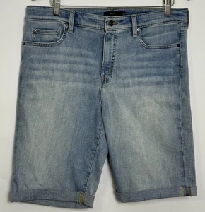 Lauren Ralph Lauren Women’s Denim Bermuda Shorts Blue Size 14 Black Label - Picture 1 of 5