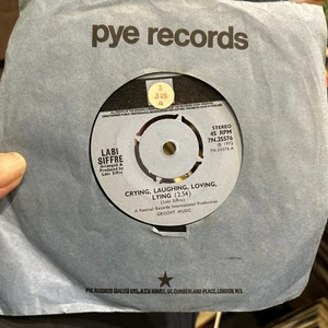 LABI SIFFRE - Crying Laughing Loving Lying 7” Single Vinyl Record 1972 PYE Ex - Picture 1 of 2