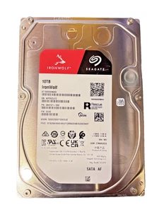 Seagate 10TB IronWolf 3.5" SATAIII 7200 RPM 256MB NAS Internal Hard Drive USED - Foto 1 di 5