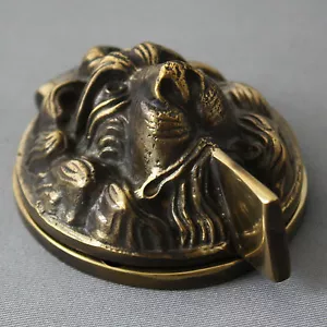 Victorian Lions Head Yale Cover - Picture 1 of 9