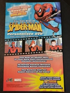 Kideo.com THE AMAZING SPIDER-MAN personalisierte DVD ~ Comic Seite DRUCKANZEIGE 2006 - Bild 1 von 1
