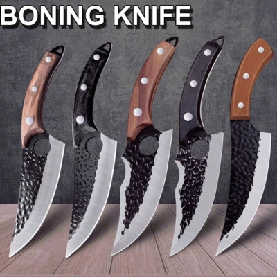 Kochmesser Küchenmesser Fleischerbeil Hackmesser Profi Ausbeinmesser Kochmesser - Bild 1 von 4