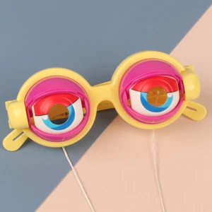 Crazy Eyes Glasses Toy Supplies Kids Party Favor Funny Pranks Glasses - Picture 1 of 4