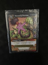 Throwing Starfish Toy Unscratched WoW TCG Loot Card Toy Box