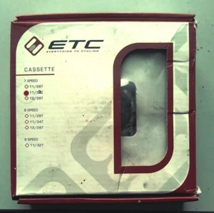 ETC 9 Speed 11-32T Cassette Steel-Silver - Picture 1 of 3