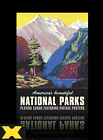 Forever Wild: Vintage American National Parks Ad Art Playing Cards by Piatnik