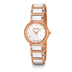 Folli Follie White Steel Watch - Bild 1 von 1