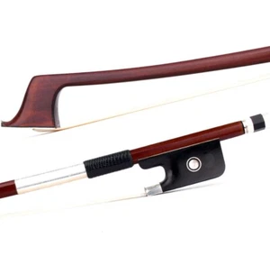 Master Antique Pernambuco Octagonal Cello Bow 4/4 Ebony Parisan eye Silver Stiff - Picture 1 of 12