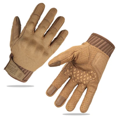 Guantes tácticos de dedo completo para caza antideslizantes guantes protectores con pantalla táctil EE. UU. Foto 1 de 4