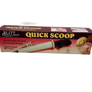 New Vintage 1993 BLITZ Quick Scoop Electric Heated Ice Cream Scoop MEC-254 NOS - Picture 1 of 7