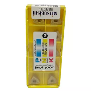 Inserto de carburo Mitsubishi WNMG060408 IG701 INSERTO GIRATORIO 10 PIEZAS STEELWNMG32. 52 - Imagen 1 de 2