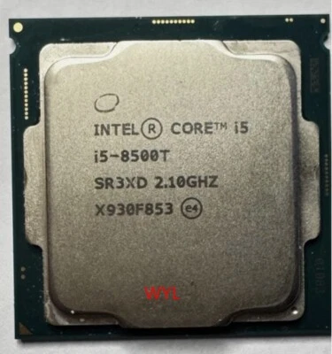 Intel Core i5-8500t 2.10-3.00GHz 6-Core LGA 1151 9MB 8GT/s CPU Processor SR3XD - Image 1 of 4
