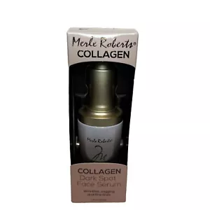 Merle Roberts COLLAGEN siero viso macchie scure rughe linee sottili cedienti 1 fl oz. - Foto 1 di 5