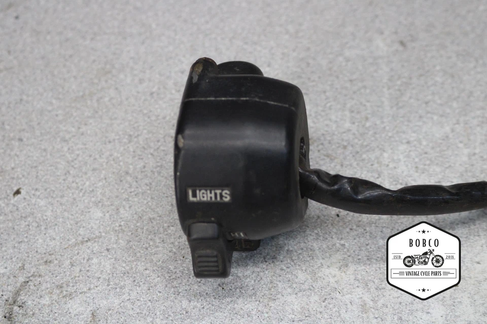 1974 Yamaha TX650 двойной левый руль управления XS650 T14-3963.SX - Изображение 1 из 4