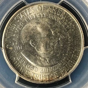 1951 50C Washington Carver Gedenk-PCGS MS64 33314483 - Bild 1 von 4