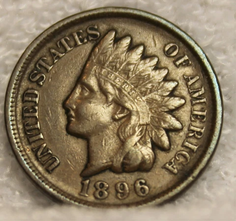 indian head penny 1896 Cover