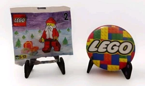 1998 LEGO #1298 Calendario dell'Avvento ~ Borsa 2 Sigillata con Pulsante 3" ~ Pezzi e Pezzi ~ NUOVO - Foto 1 di 7