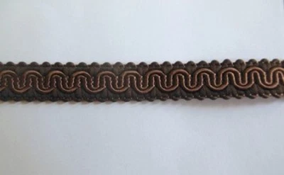 Purchase by the Yard Decorative Scroll Style Braid Gimp Trim ~ CHOICE of COLORS  - Image 1 of 2